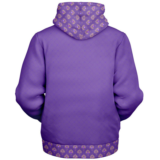 2026 - Violet Hivetalk Microfleece Ziphoodie - AOP