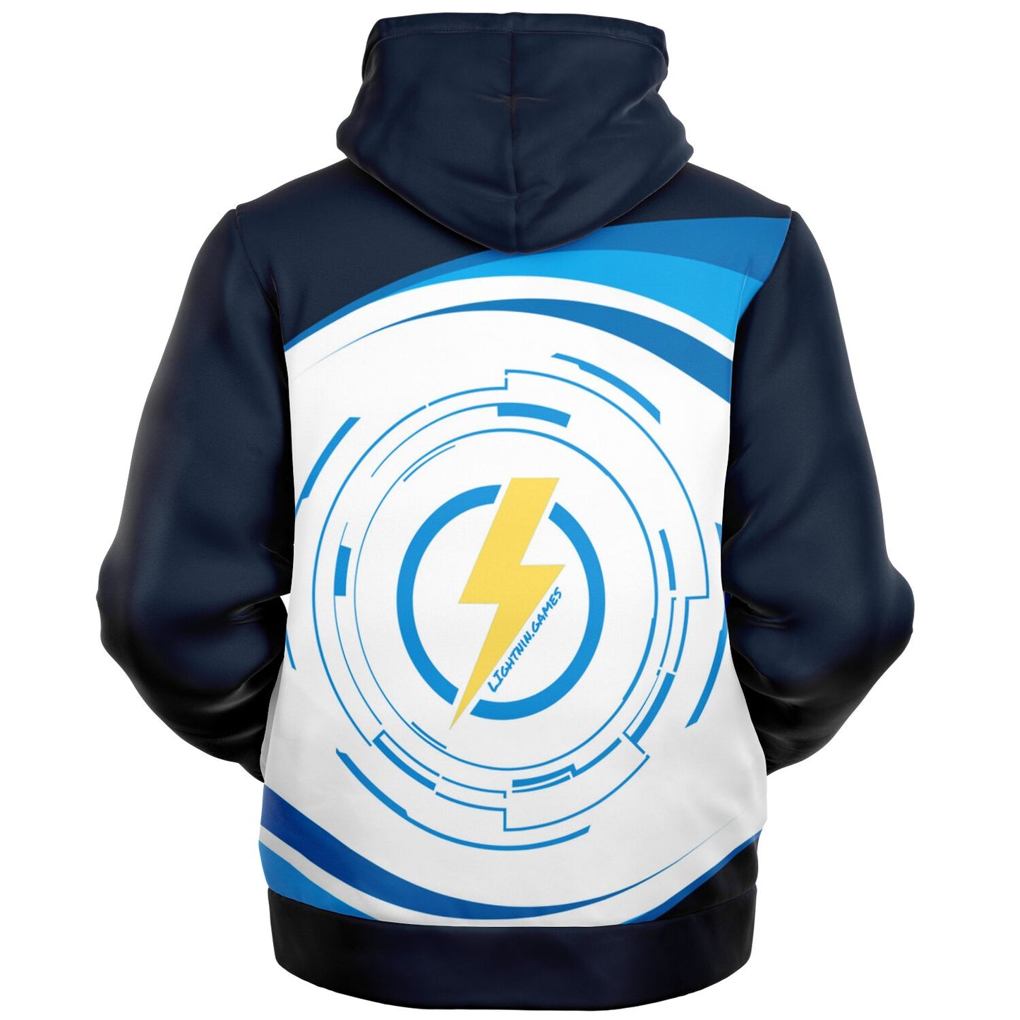 Lightning games Microfleece Ziphoodie - AOP