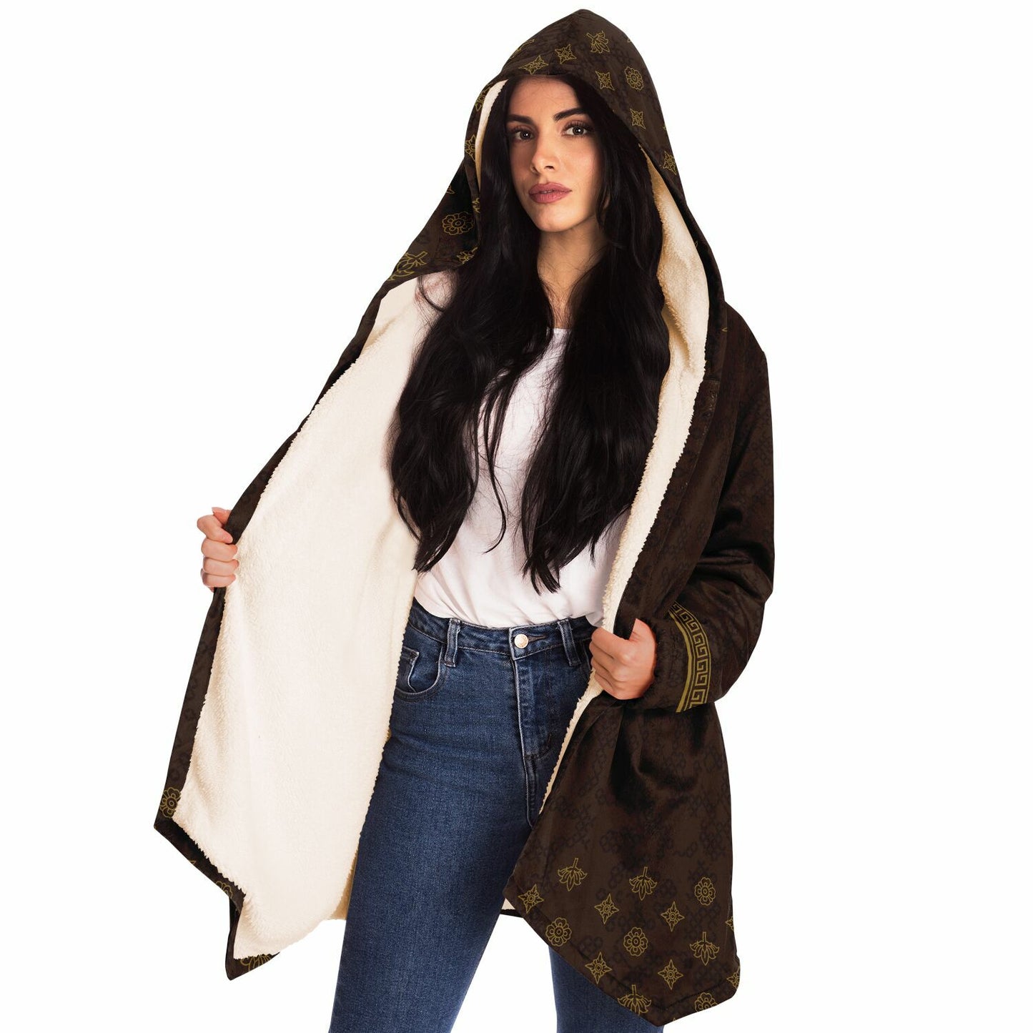 2026 - Brown Infinity Dragon - Microfleece Cloak