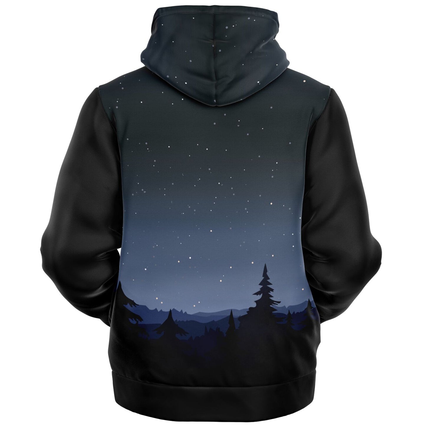 Night Sky - Microfleece Ziphoodie