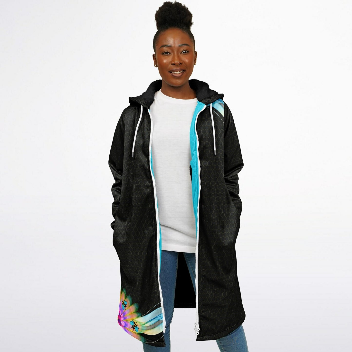 2025 - Hivetalk Flow Zipper Cloak Black