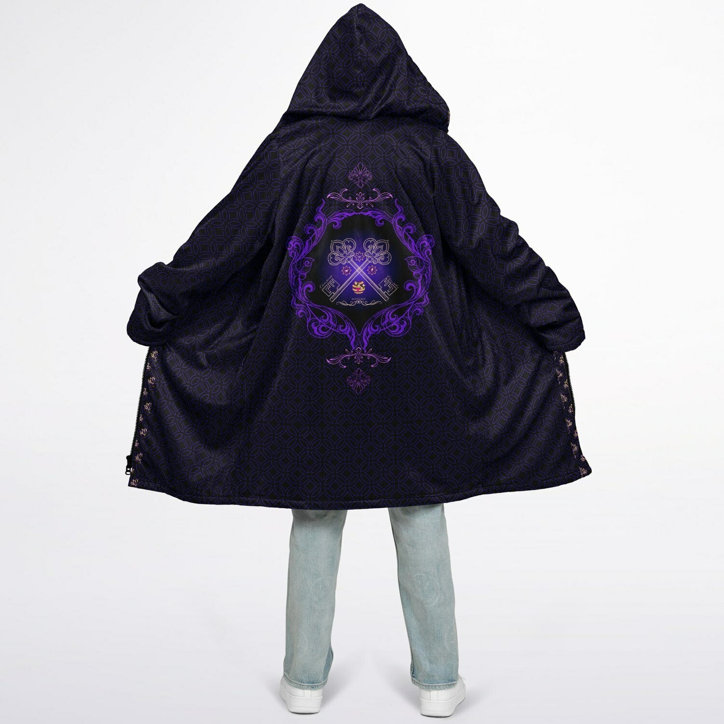 2025 - Hivetalk: Clavis Privata et Publica Black - Zipper Cloak