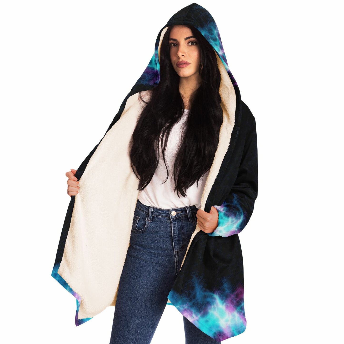 2026 -A Neon Lightning Microfleece Cloak