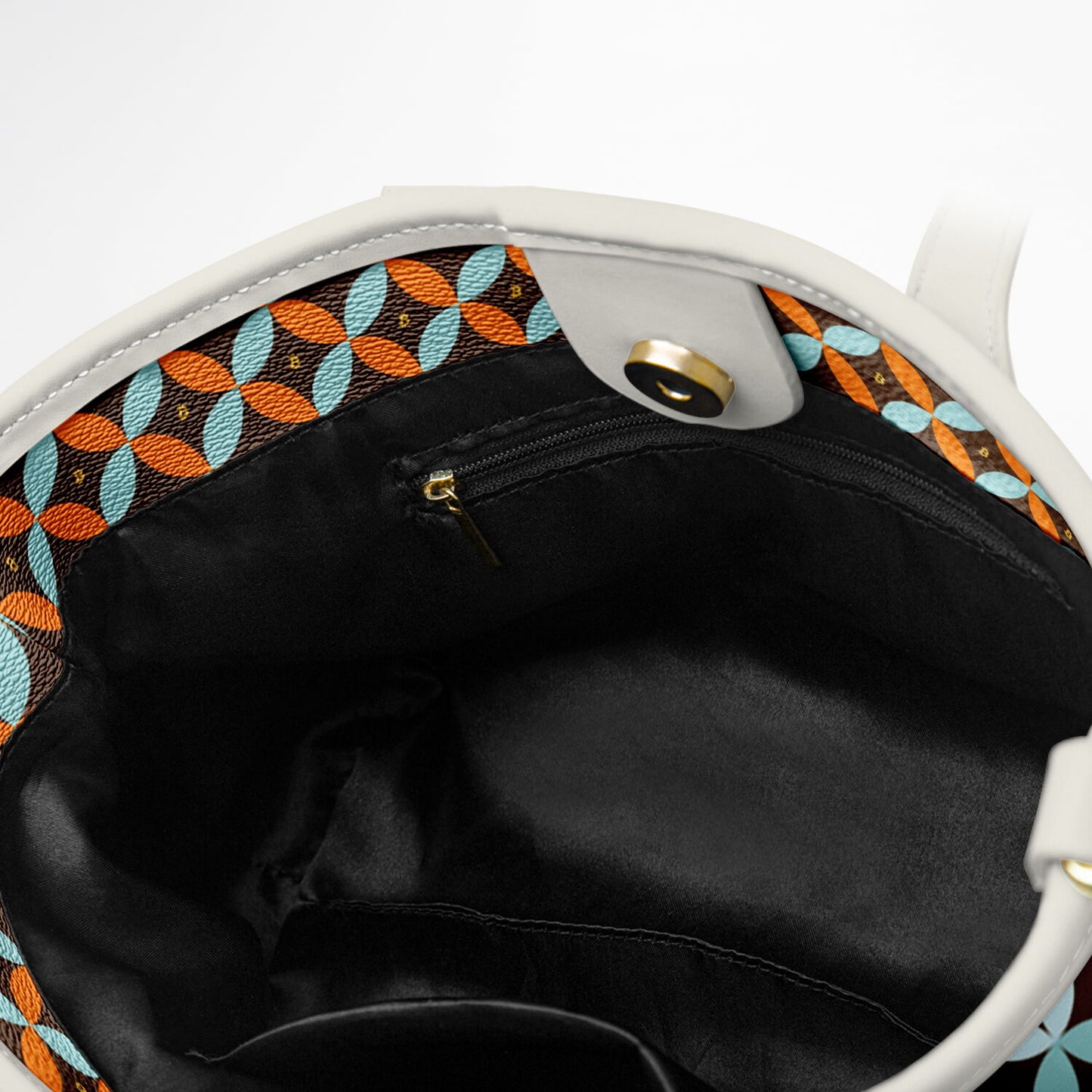 2026 - Secretly into Bitcoin - Leather Tote Bag