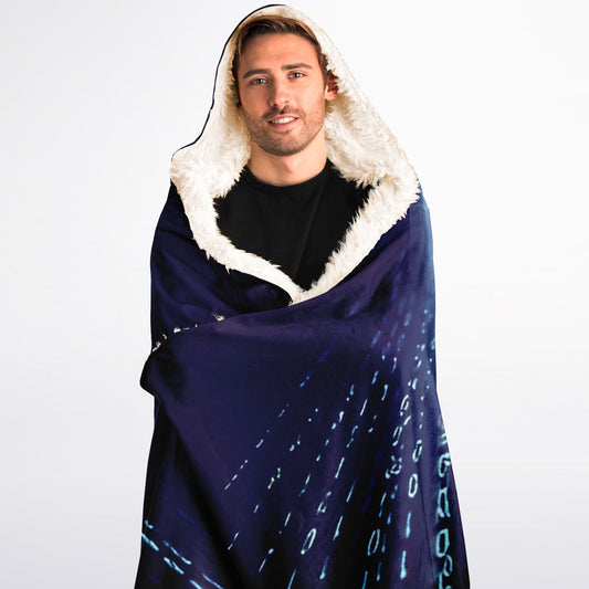 2025 - NEW1's Digital world - Hooded Blanket Sherpa