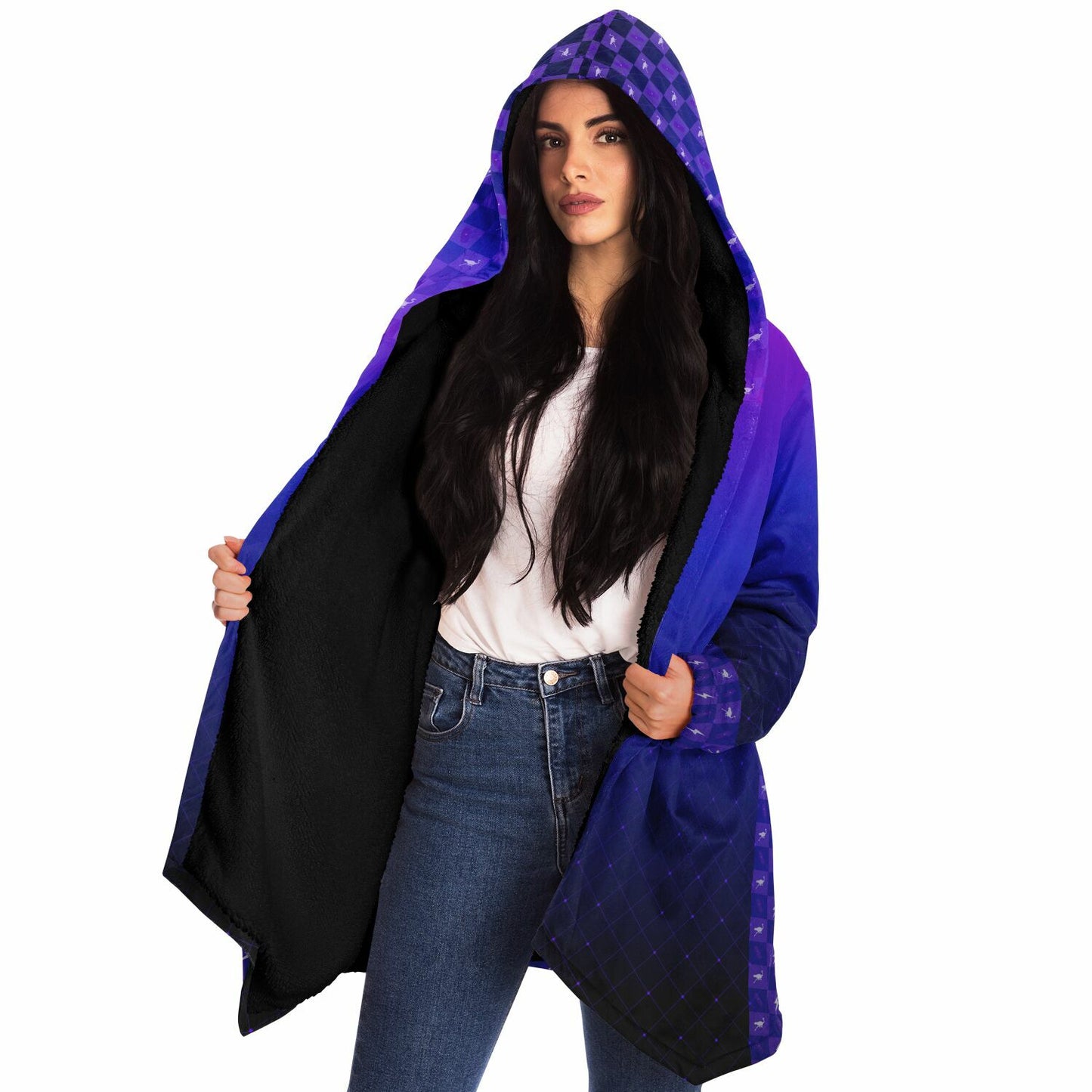 2026 - Dark Nostr Microfleece Cloak - AOP