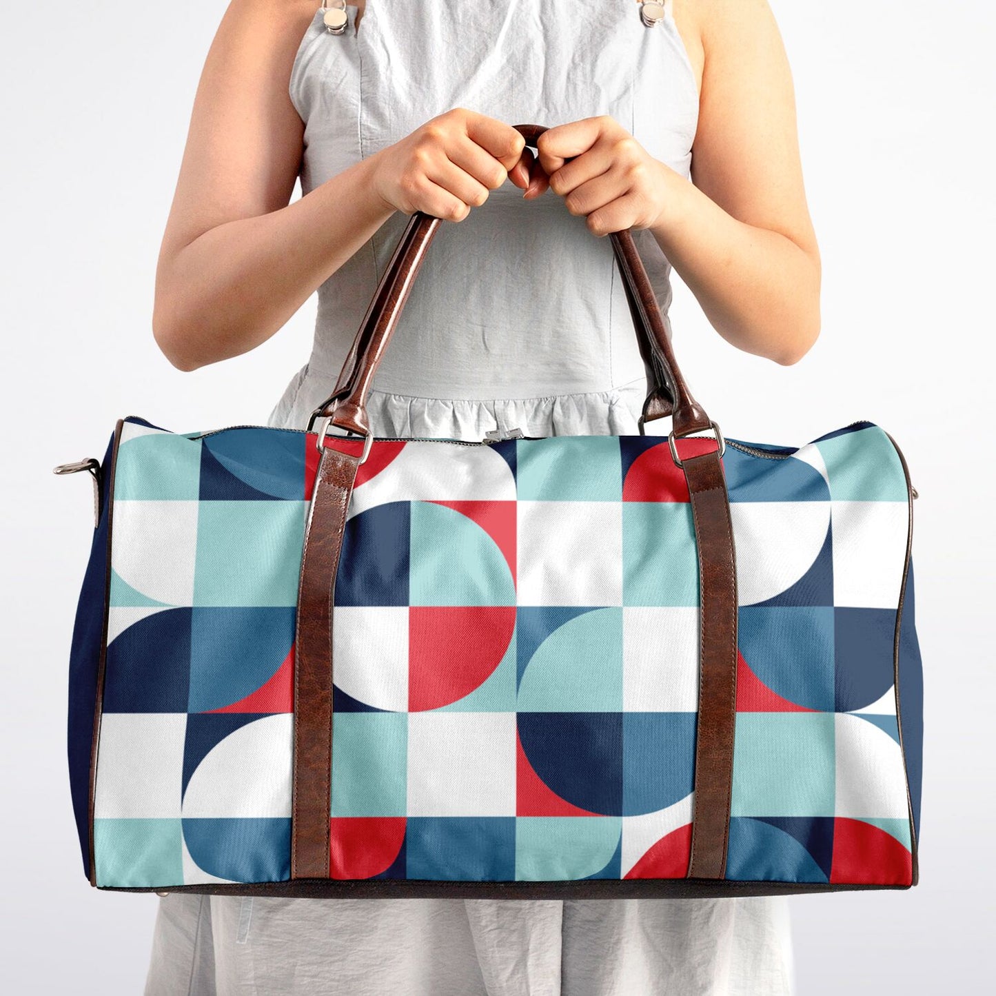 2026 - Geometric Bold Voyager Duffel Bag
