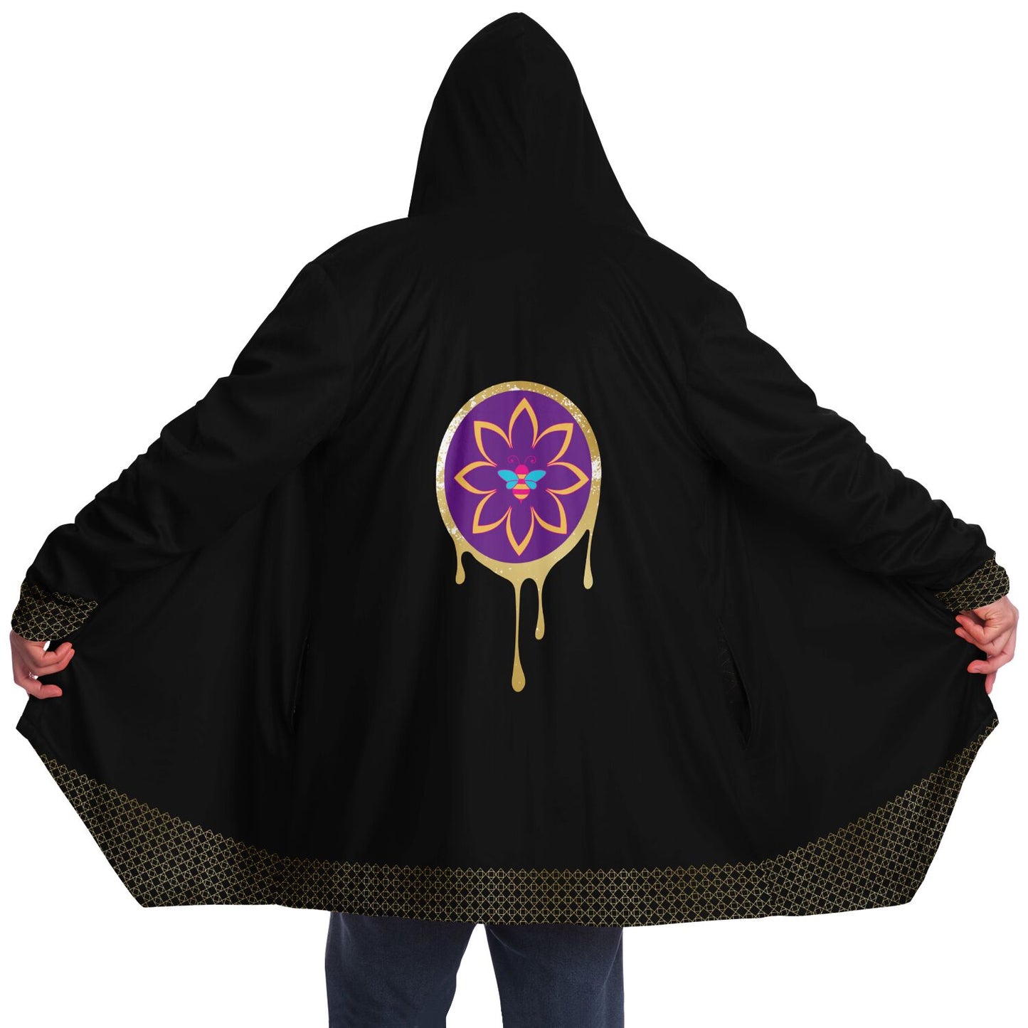 2025 - Honey Hive Dark Microfleece Cloak