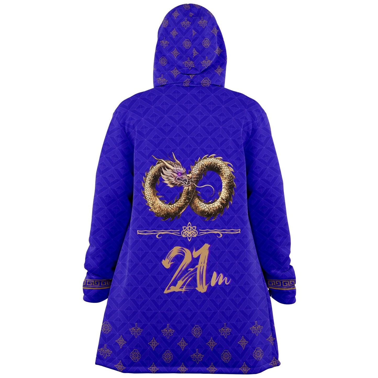2026 - Purple Infinity Dragon  - Microfleece Cloak