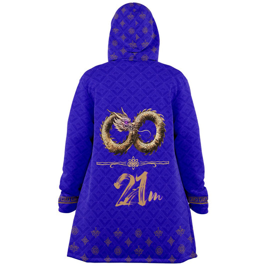 2026 - Purple Infinity Dragon  - Microfleece Cloak