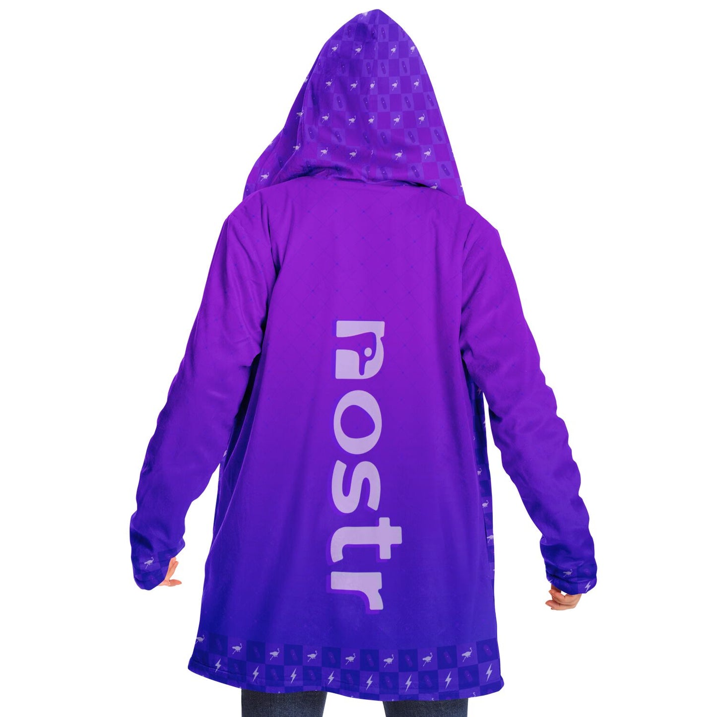 2026 - Nostr Microfleece Cloak - AOP