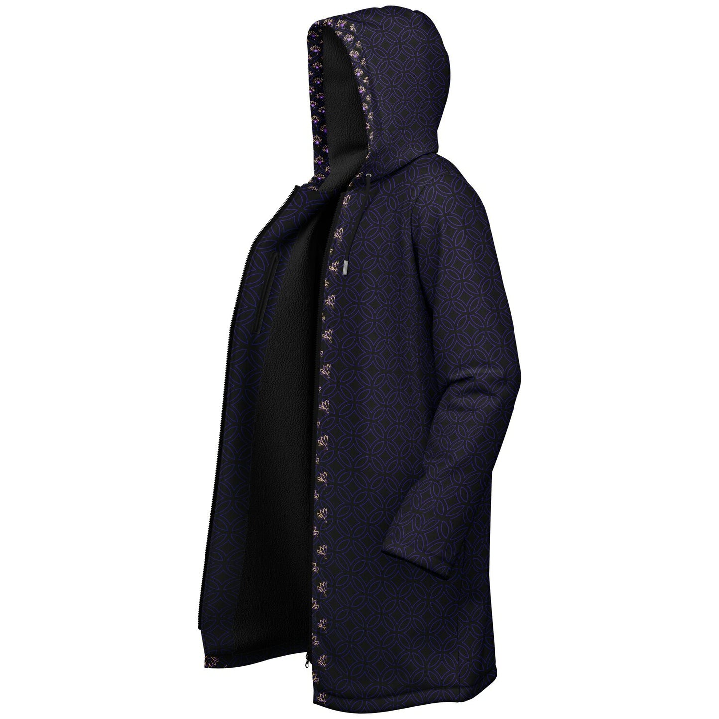 2025 - Hivetalk: Clavis Privata et Publica Black - Zipper Cloak