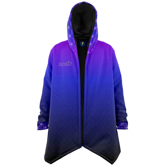 2026 - Dark Nostr Microfleece Cloak - AOP