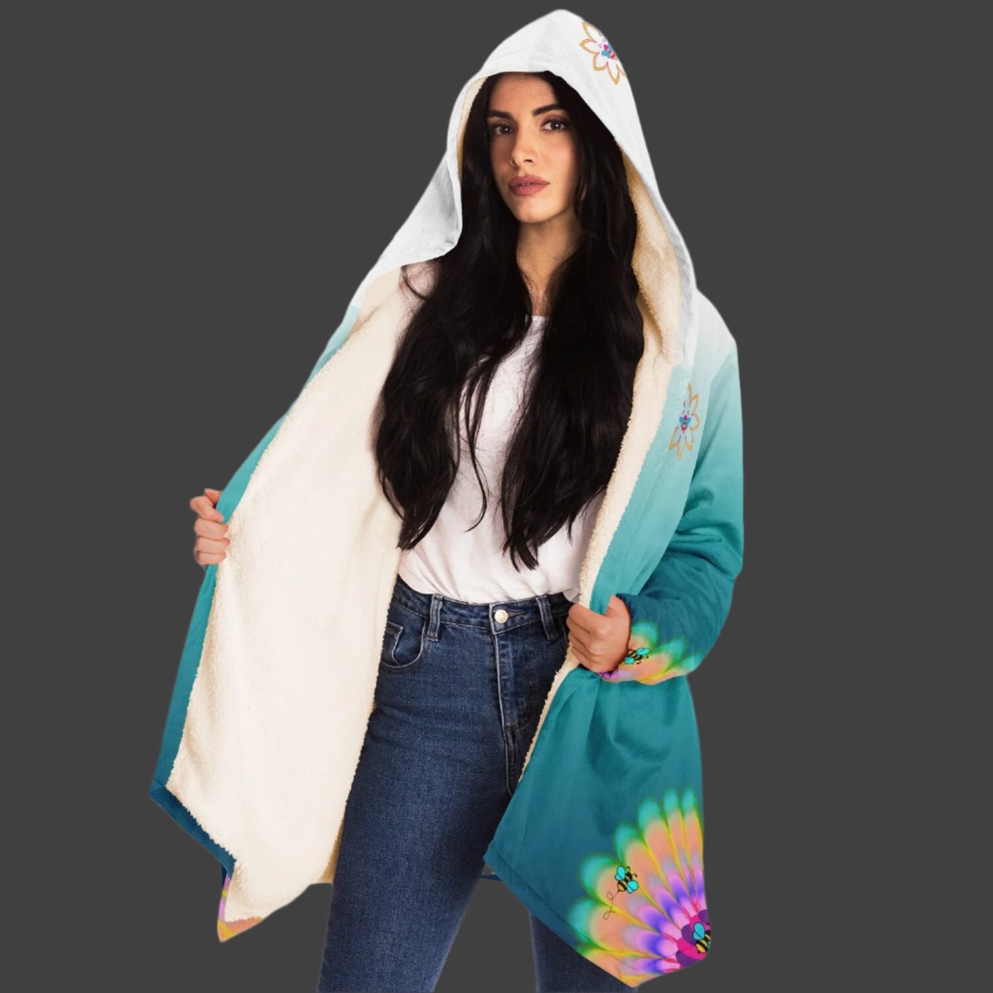 2025 - Hivetalk Microfleece Cloak