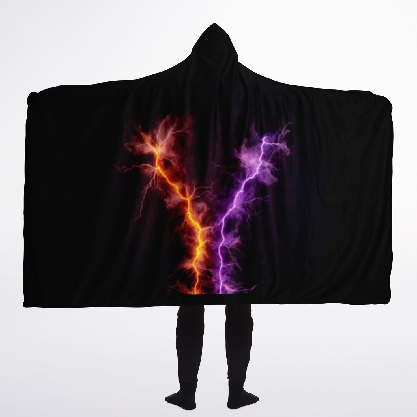 2025 - Yeghro's Lightning Bolts - Hooded Blanket Sherpa