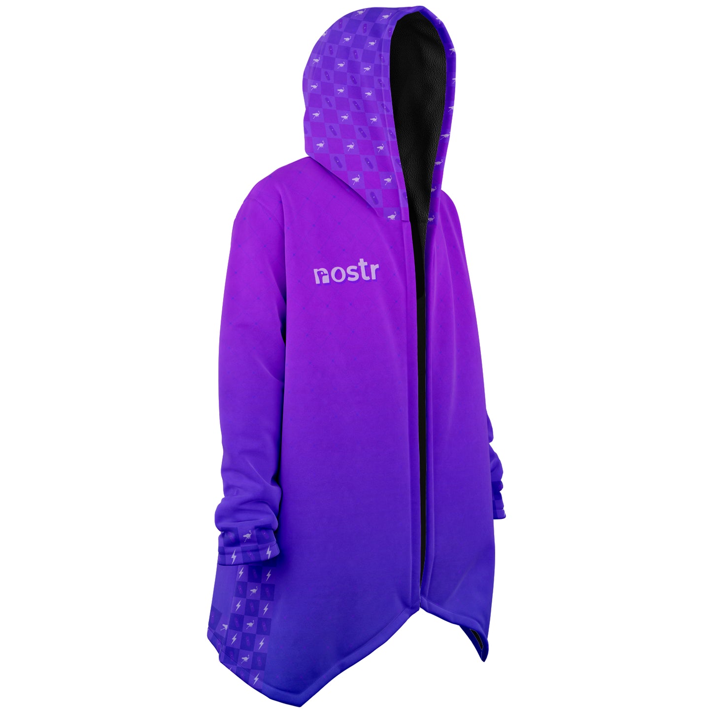2026 - Nostr Microfleece Cloak - AOP