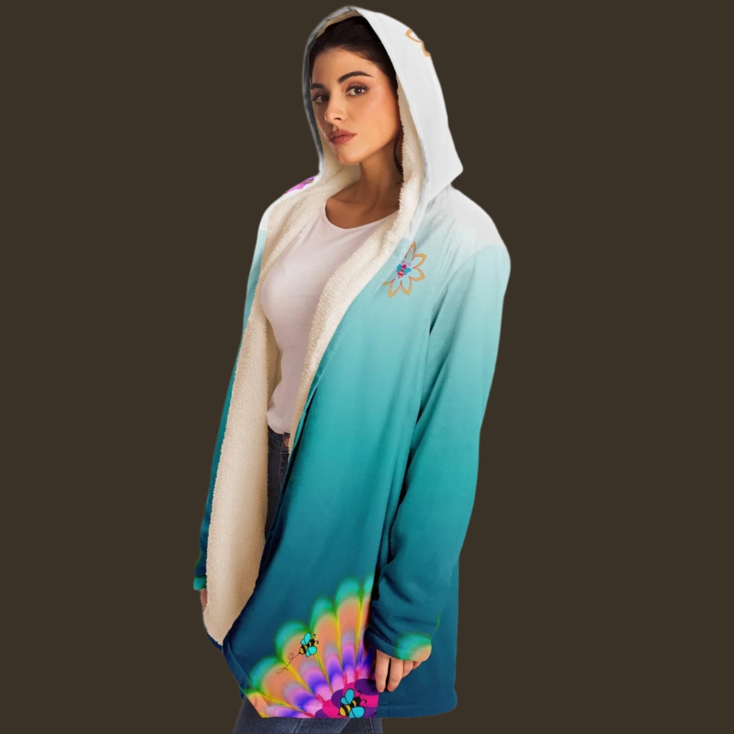 2025 - Hivetalk Microfleece Cloak