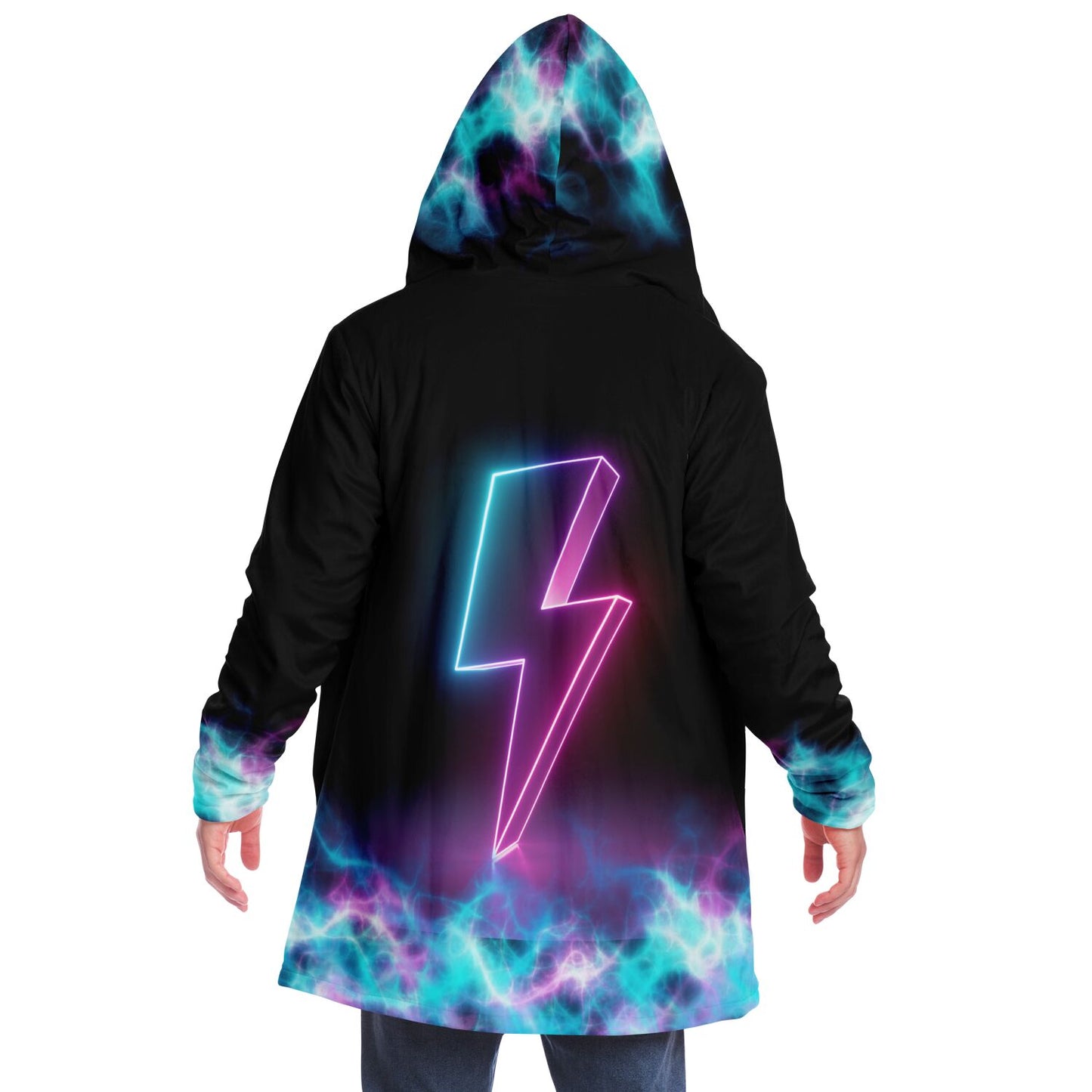 2026 -A Neon Lightning Microfleece Cloak