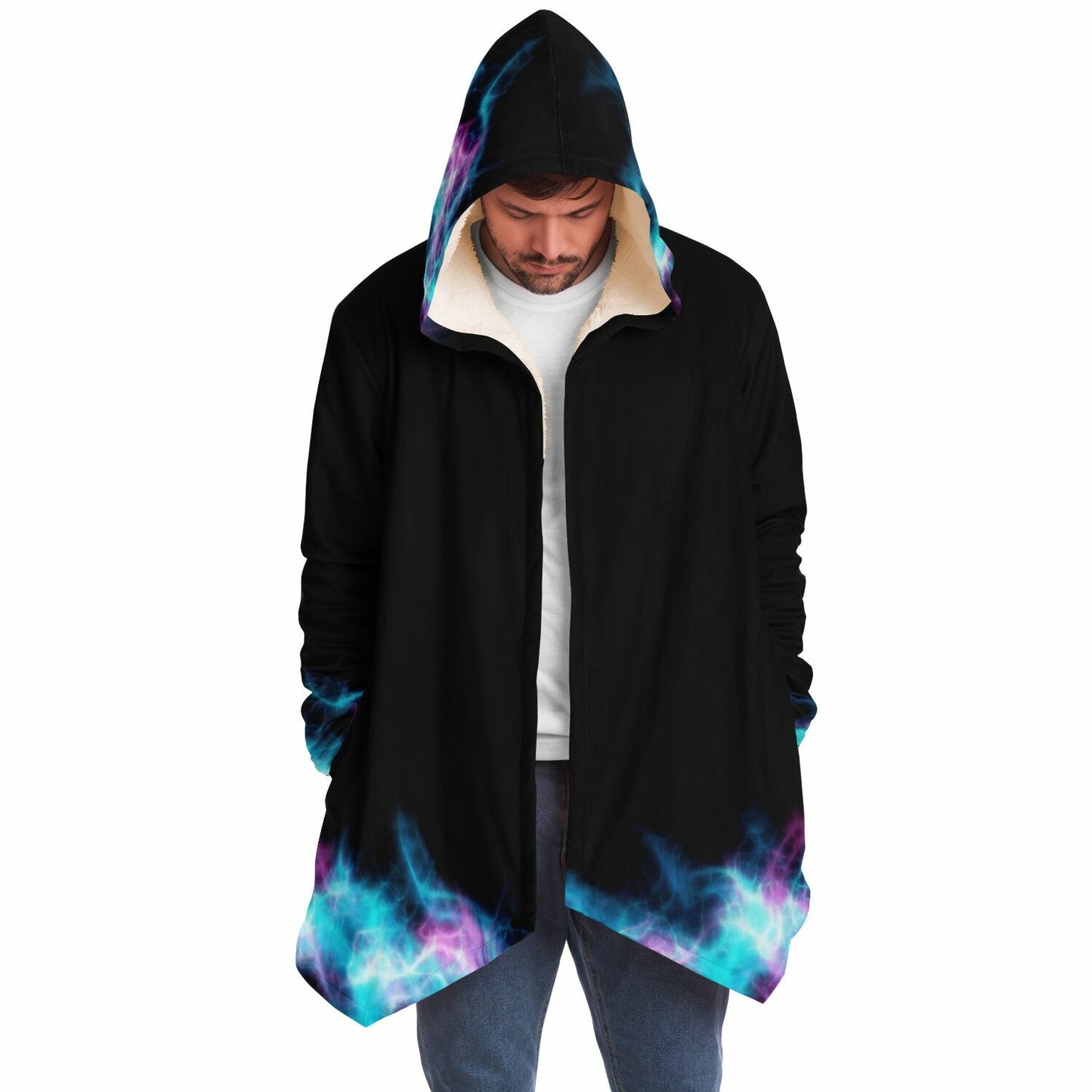 2026 -A Neon Lightning Microfleece Cloak