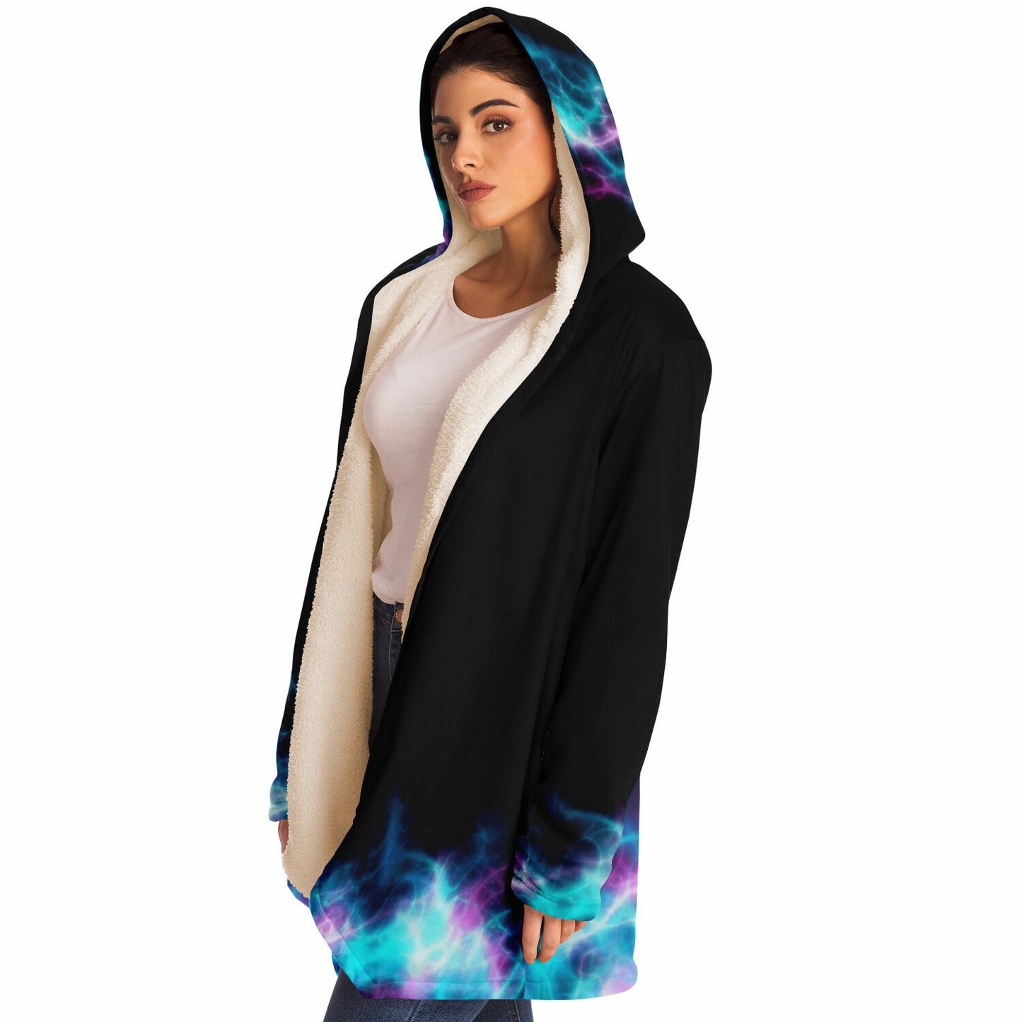 2026 -A Neon Lightning Microfleece Cloak