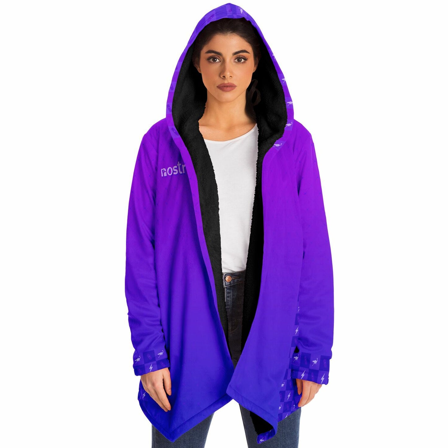 2026 - Nostr Microfleece Cloak - AOP