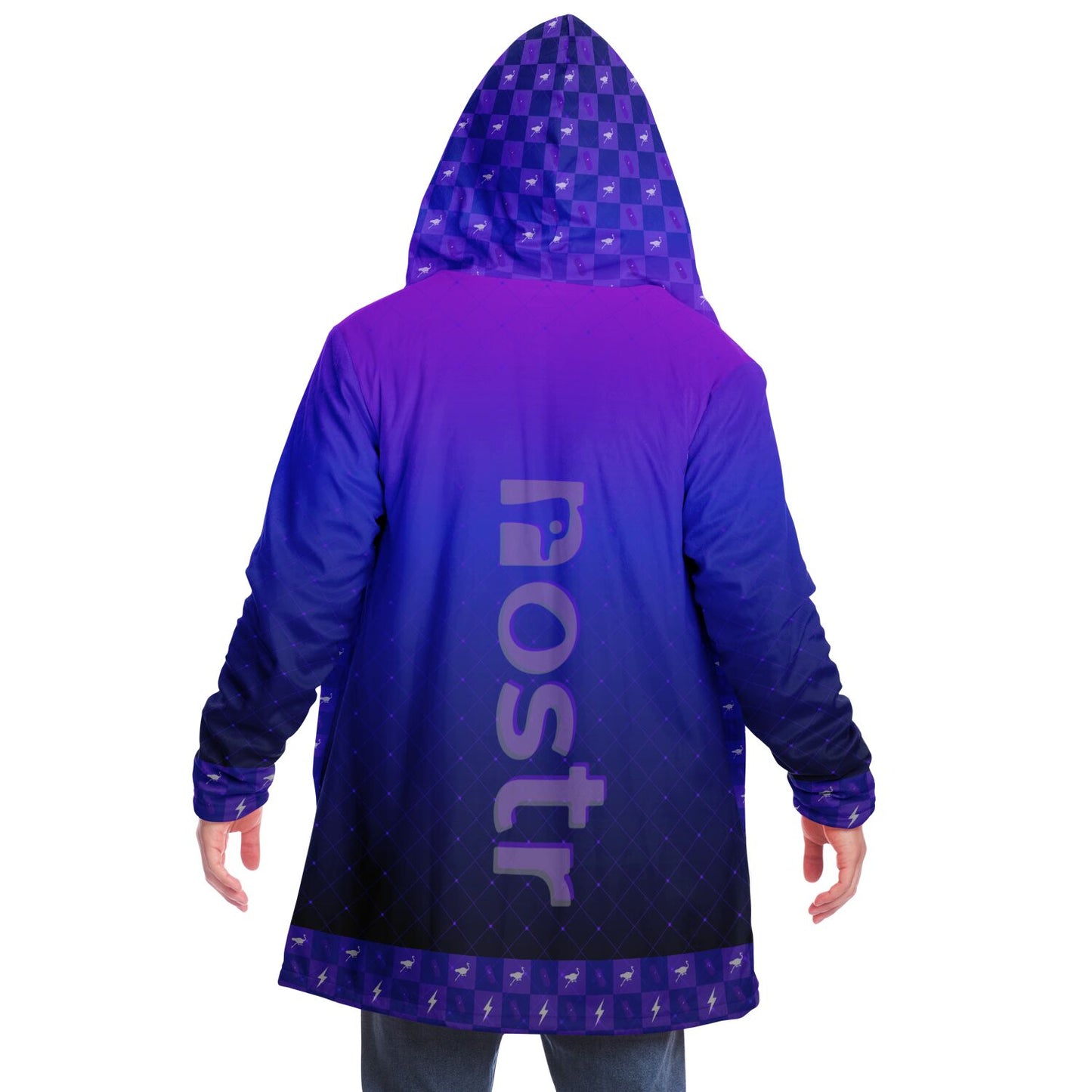 2026 - Dark Nostr Microfleece Cloak - AOP