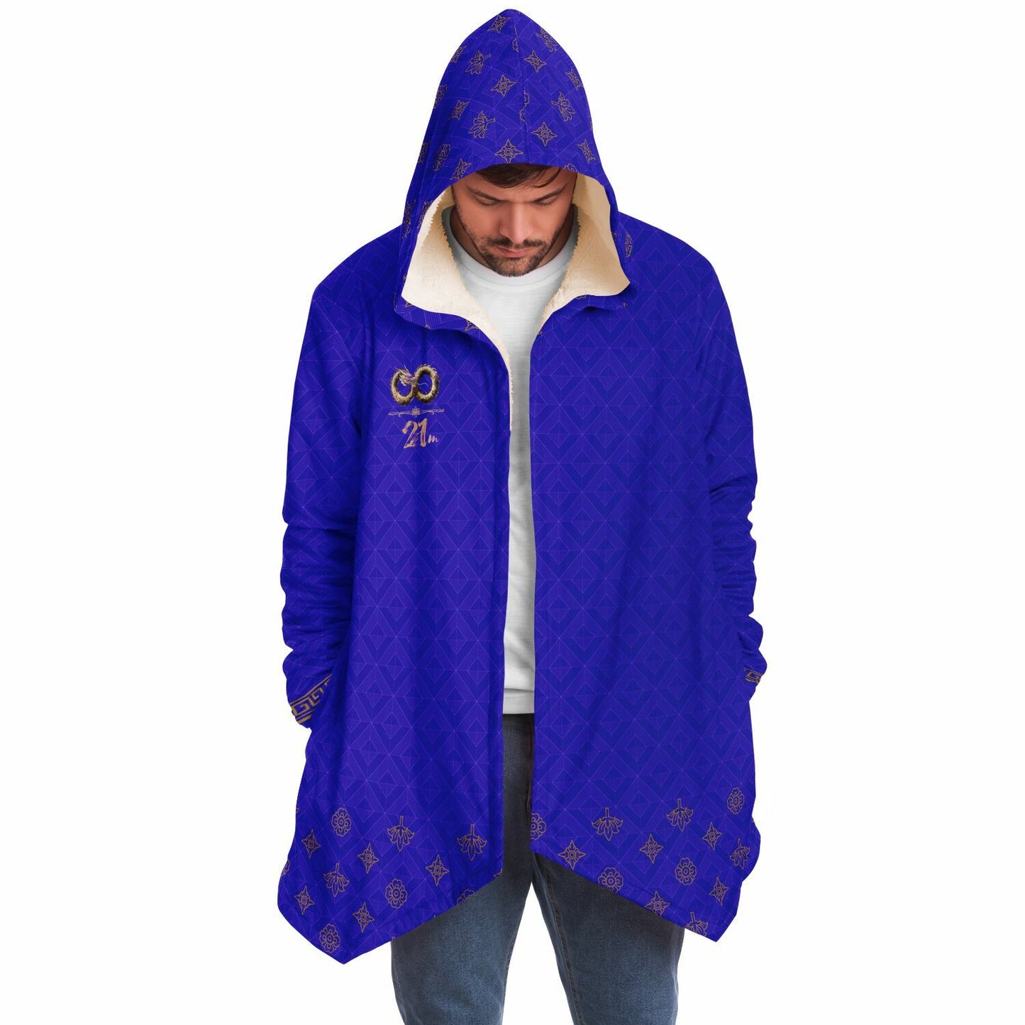 2026 - Purple Infinity Dragon  - Microfleece Cloak