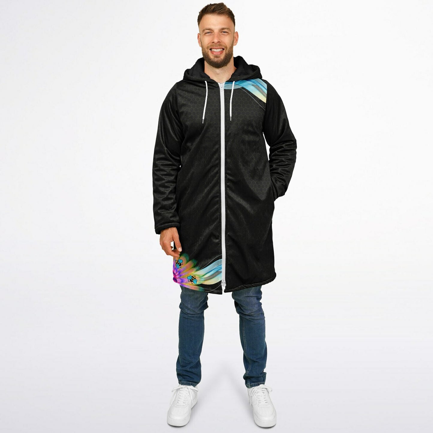 2025 - Hivetalk Flow Zipper Cloak Black