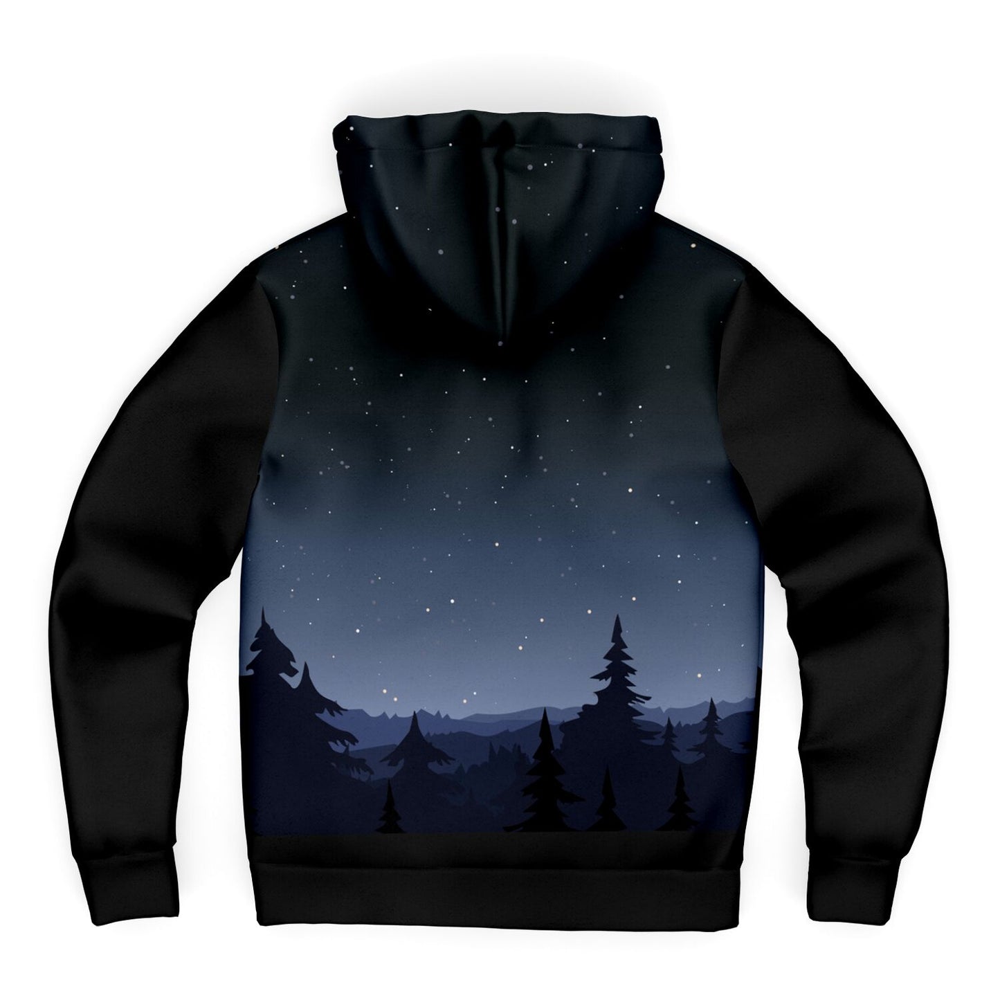 Night Sky - Microfleece Ziphoodie