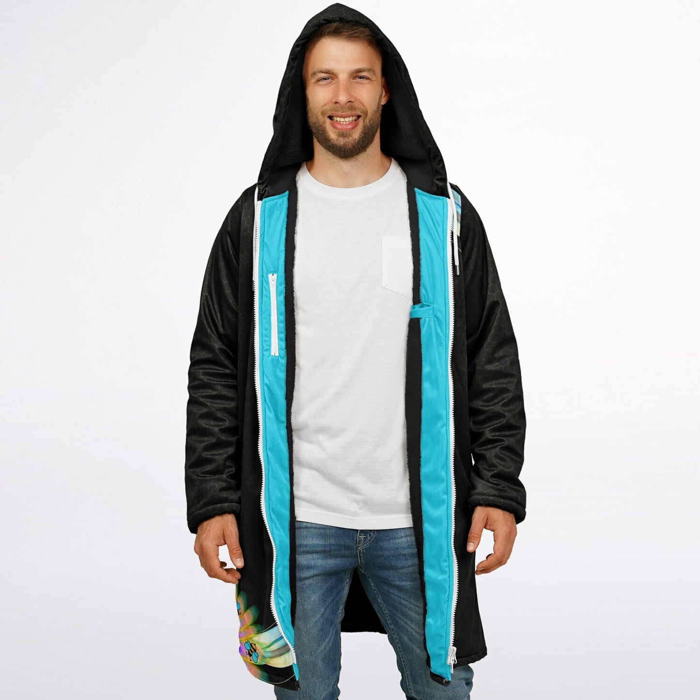 2025 - Hivetalk Flow Zipper Cloak Black