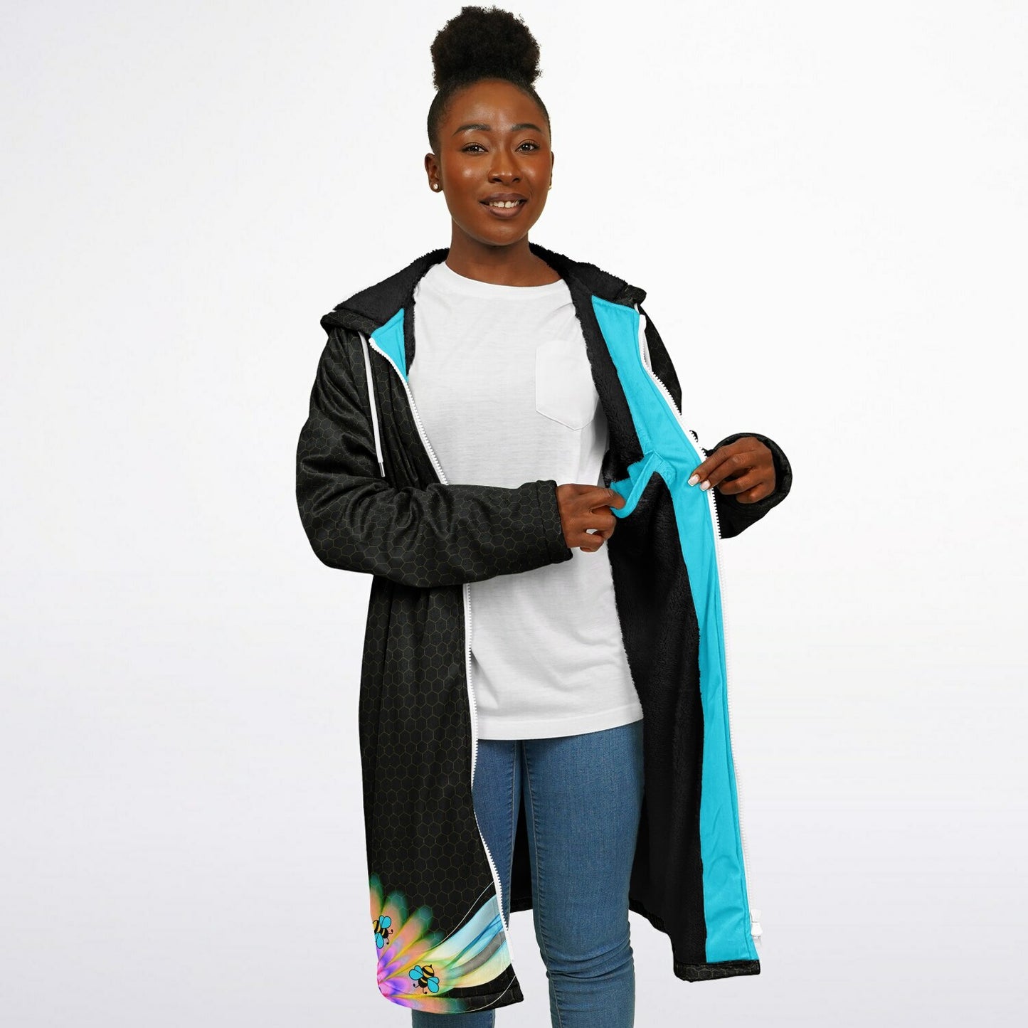 2025 - Hivetalk Flow Zipper Cloak Black