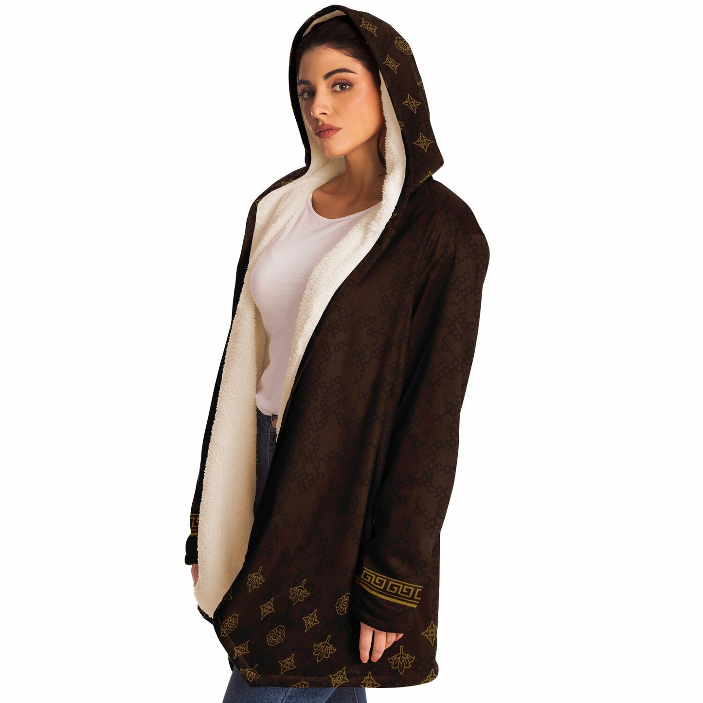 2026 - Brown Infinity Dragon  - Microfleece Cloak