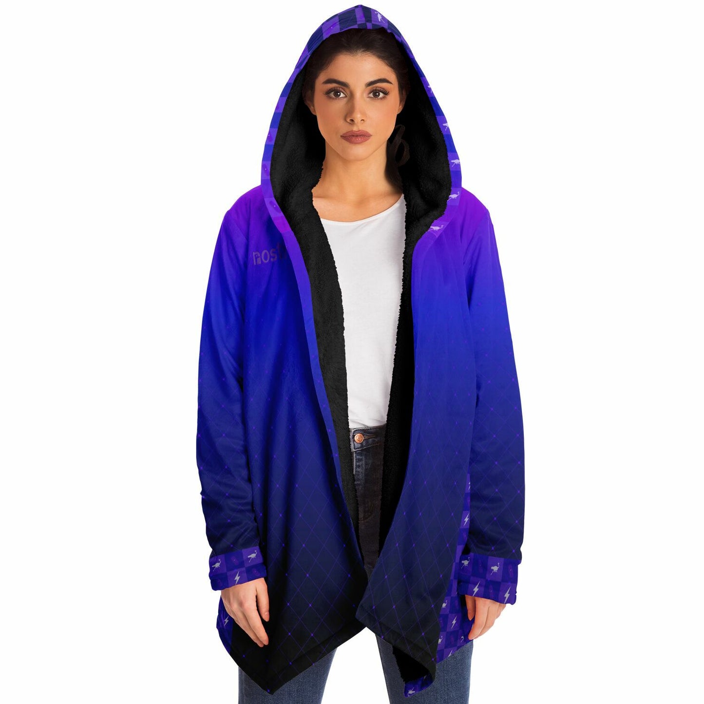2026 - Dark Nostr Microfleece Cloak - AOP