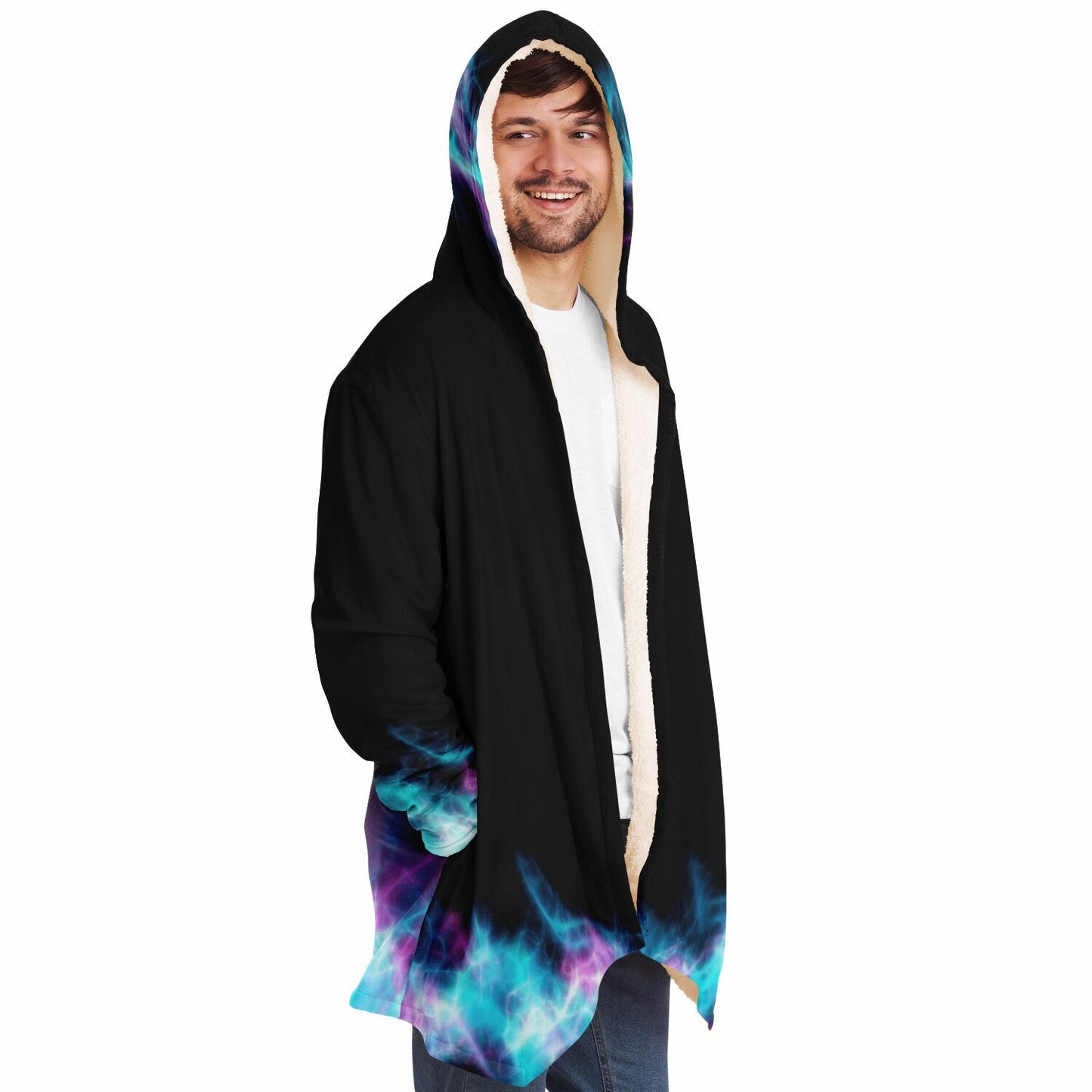 2026 -A Neon Lightning Microfleece Cloak