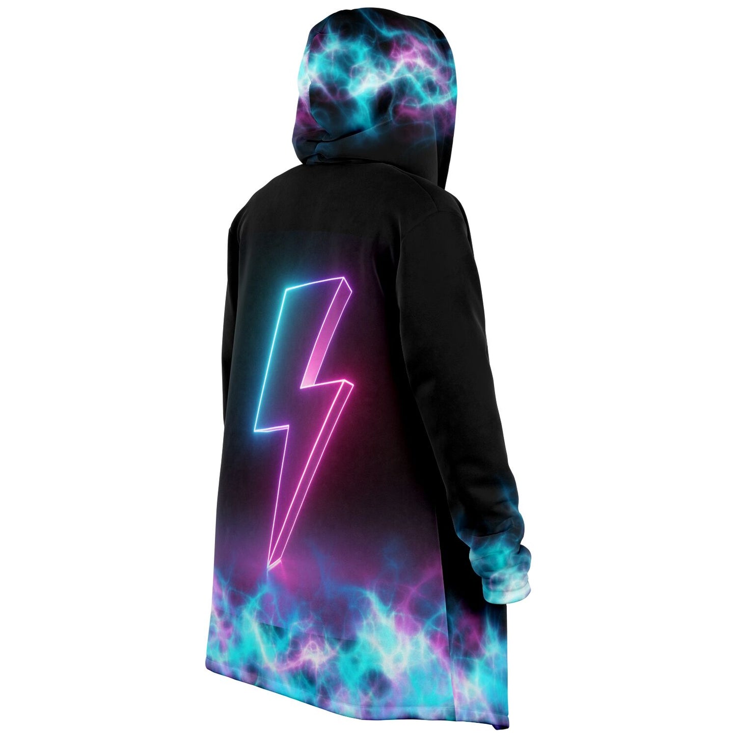 2026 -A Neon Lightning Microfleece Cloak