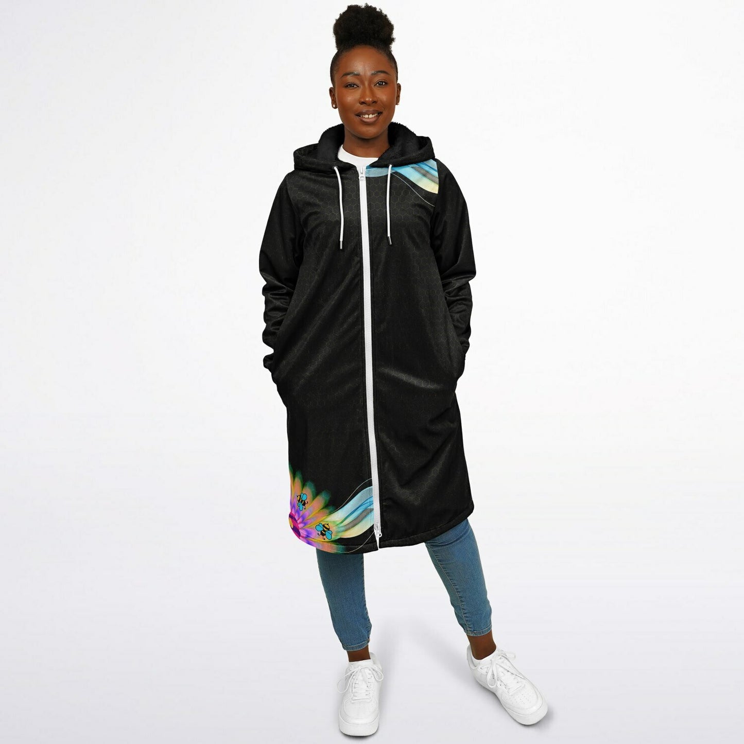 2025 - Hivetalk Flow Zipper Cloak Black