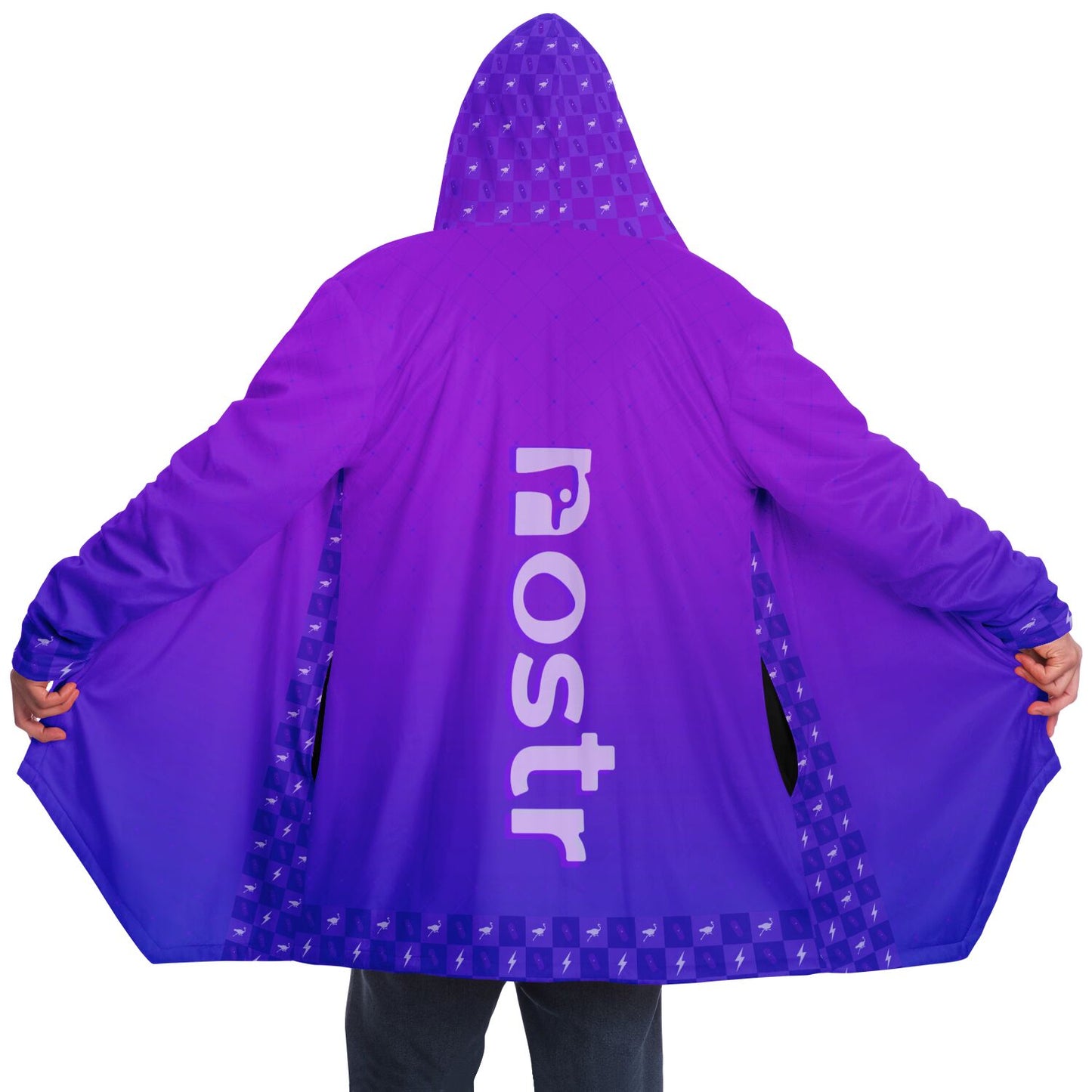 2026 - Nostr Microfleece Cloak - AOP