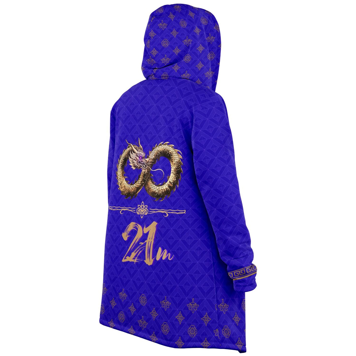 2026 - Purple Infinity Dragon  - Microfleece Cloak