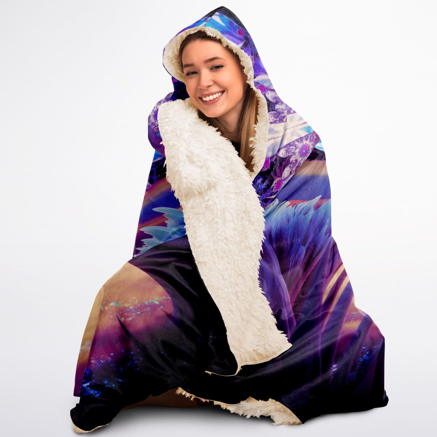 2025 - Nostrich Hooded Blanket Sherpa