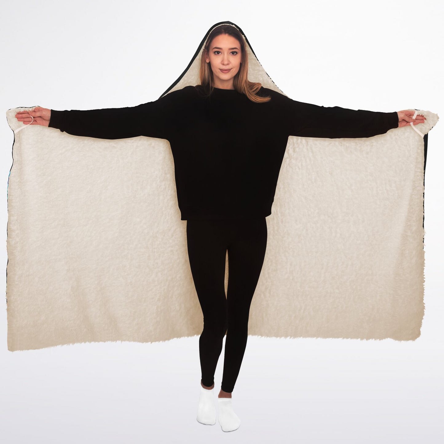 2025- Hivetalk Flow Hooded Blanket Sherpa