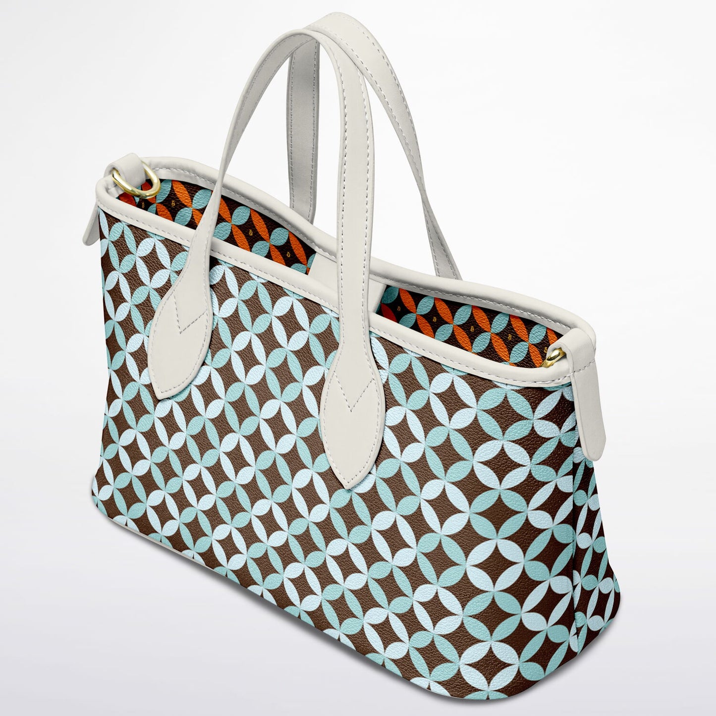 2026 - Secretly into Bitcoin - Leather Tote Bag