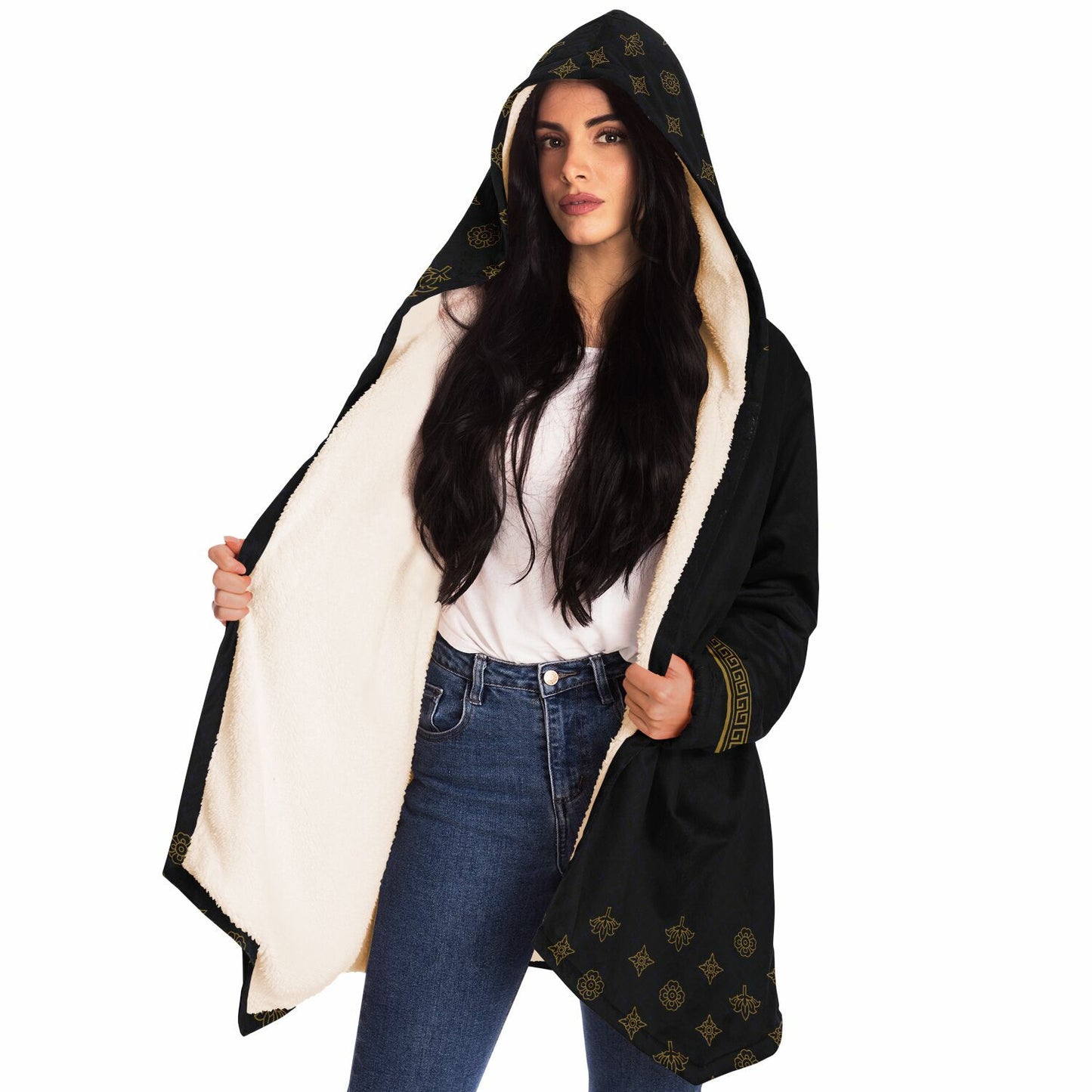 2026 -Black Infinity Dragon  - Microfleece Cloak