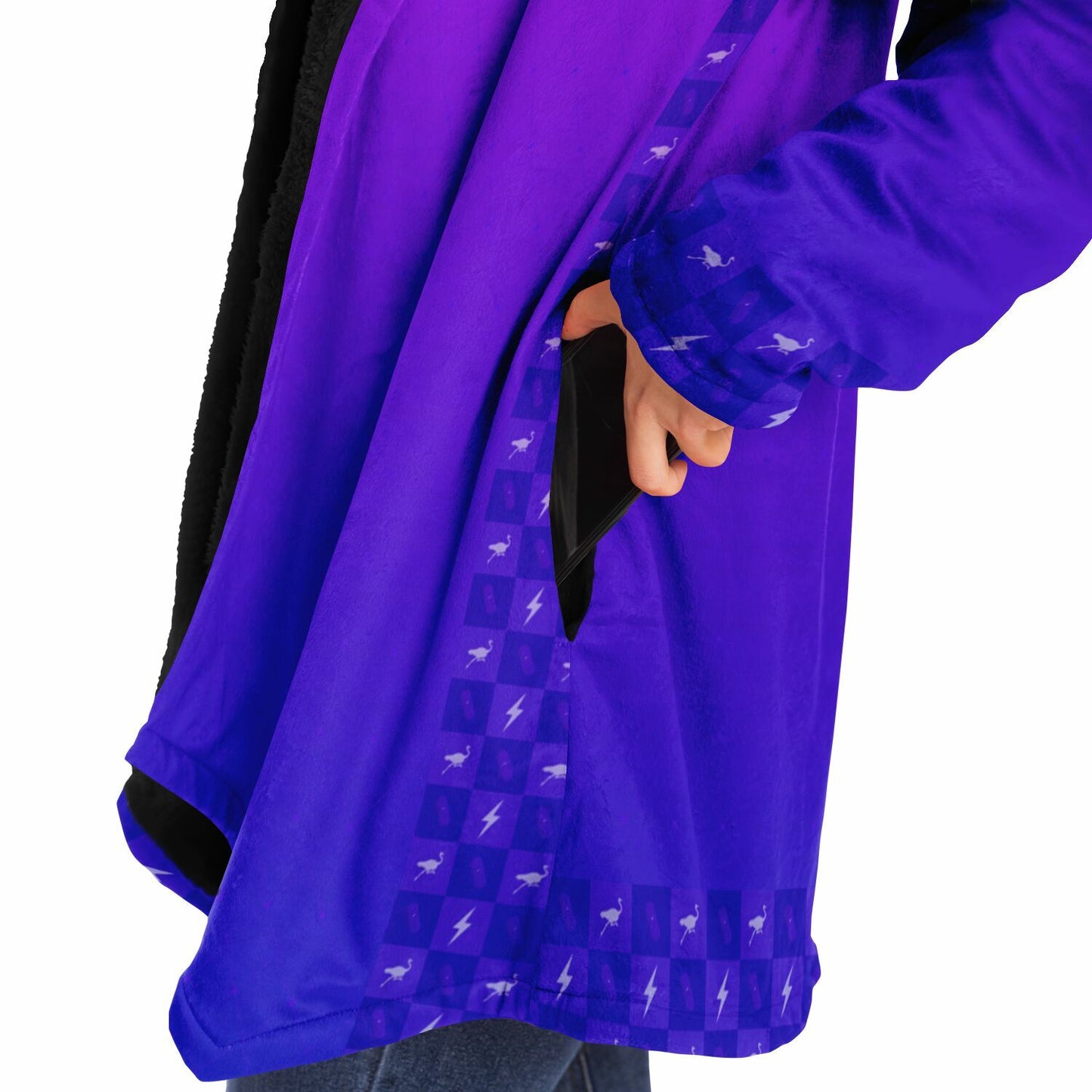 2026 - Nostr Microfleece Cloak - AOP
