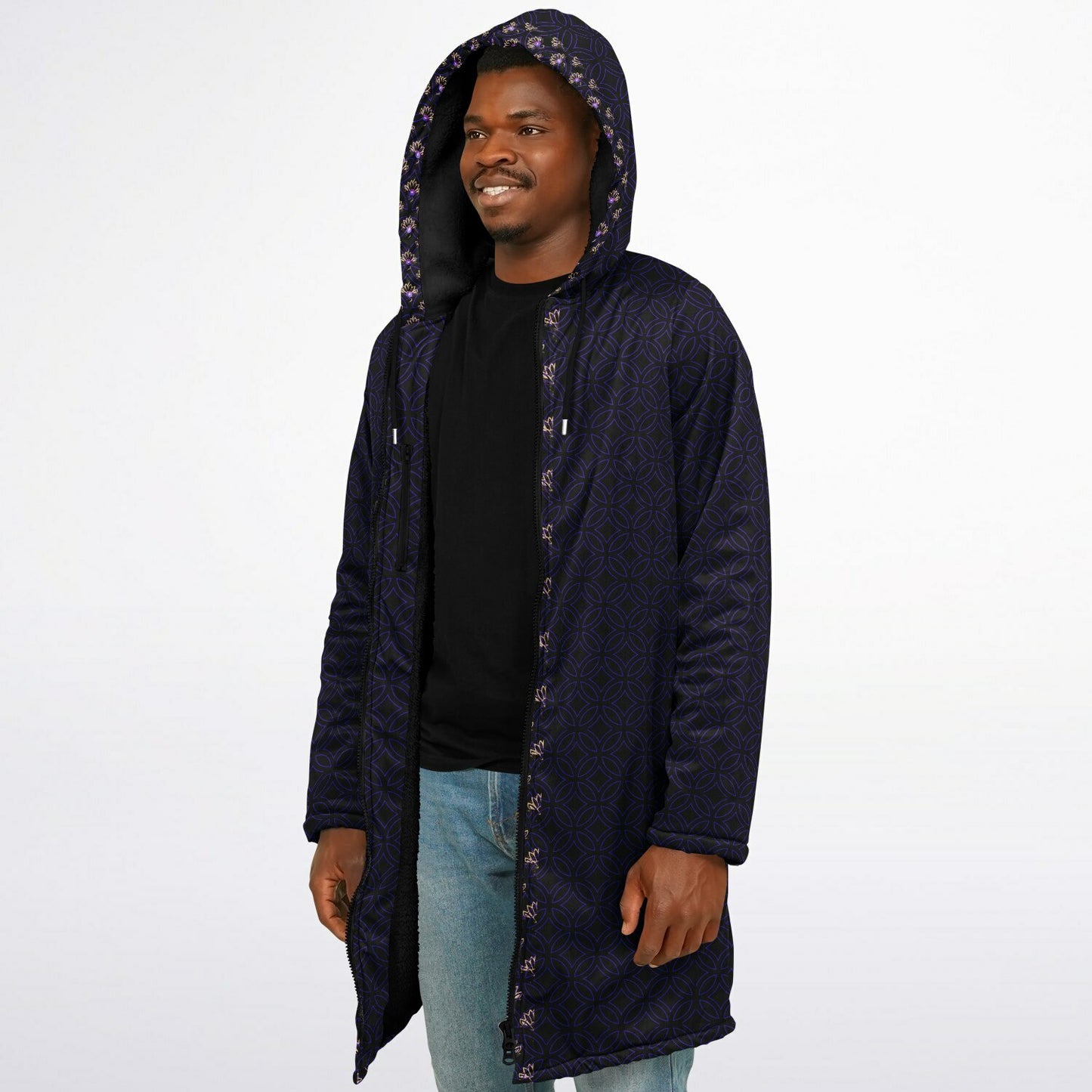 2025 - Hivetalk: Clavis Privata et Publica Black - Zipper Cloak