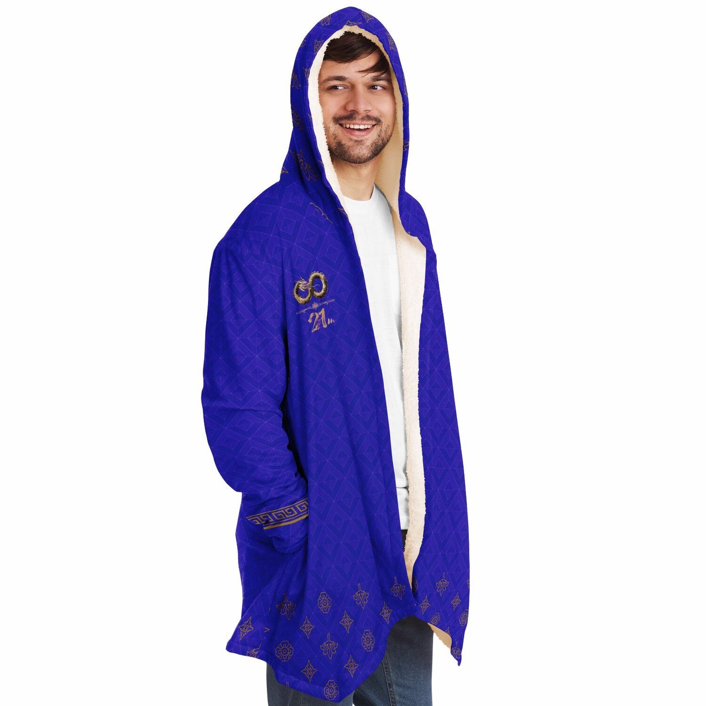 2026 - Purple Infinity Dragon  - Microfleece Cloak