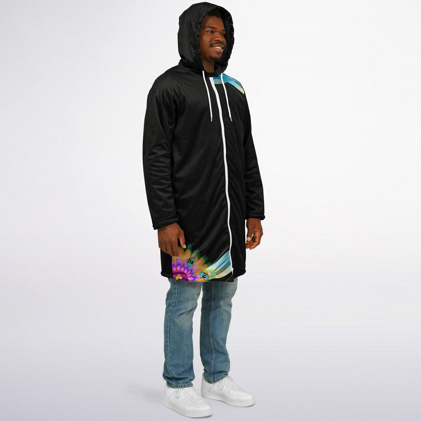 2025 - Hivetalk Flow Zipper Cloak Black