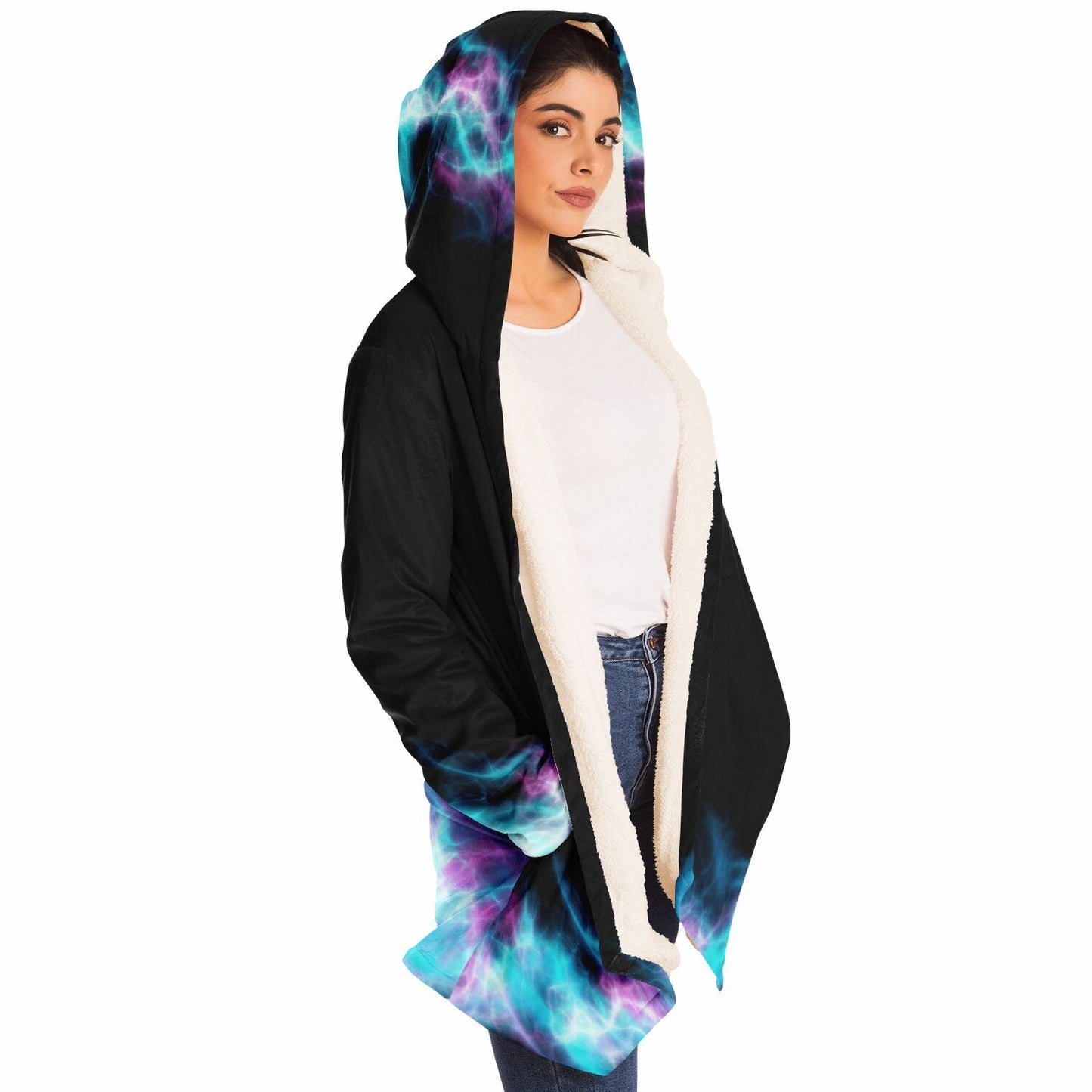 2026 -A Neon Lightning Microfleece Cloak