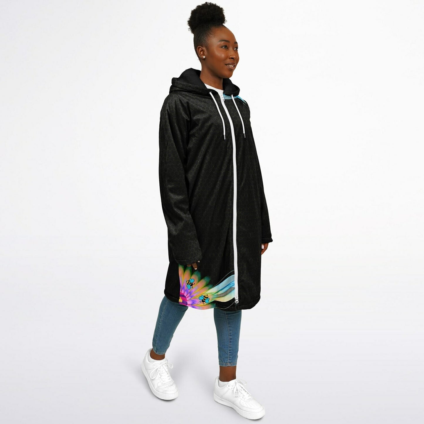 2025 - Hivetalk Flow Zipper Cloak Black