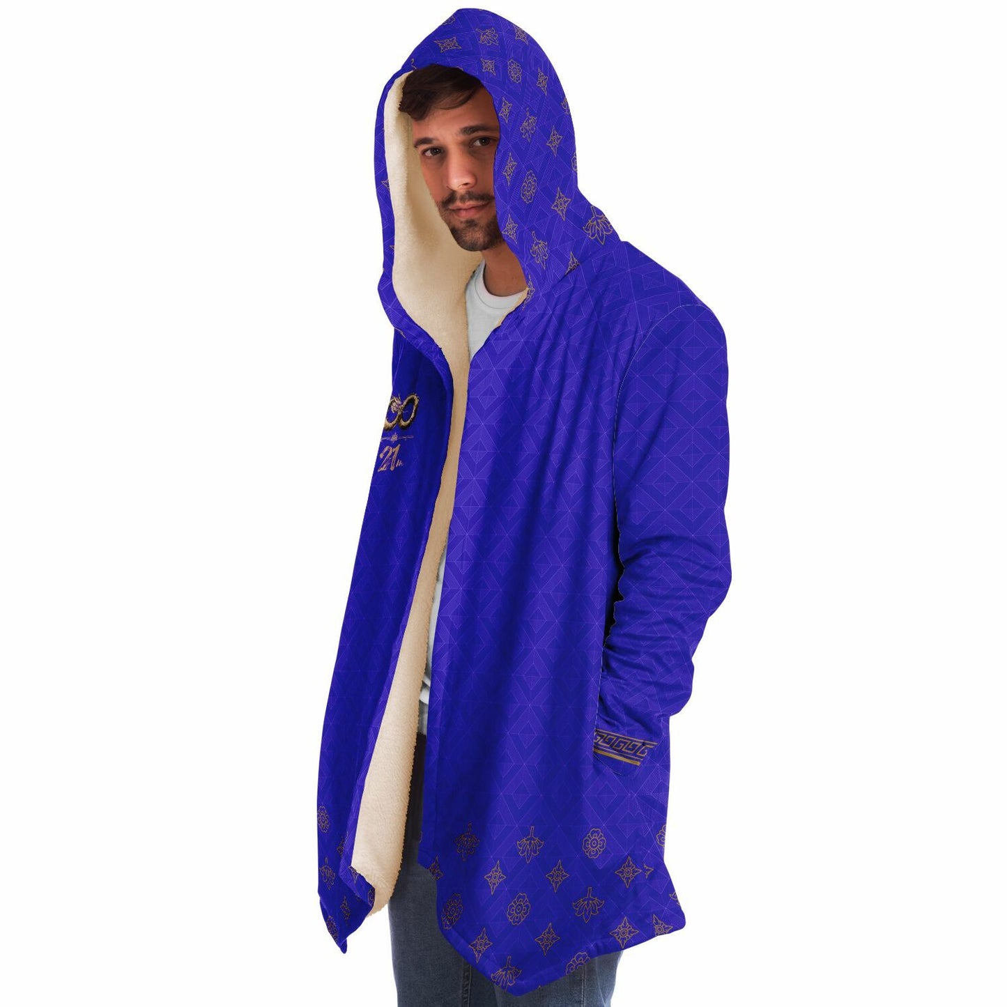 2026 - Purple Infinity Dragon  - Microfleece Cloak