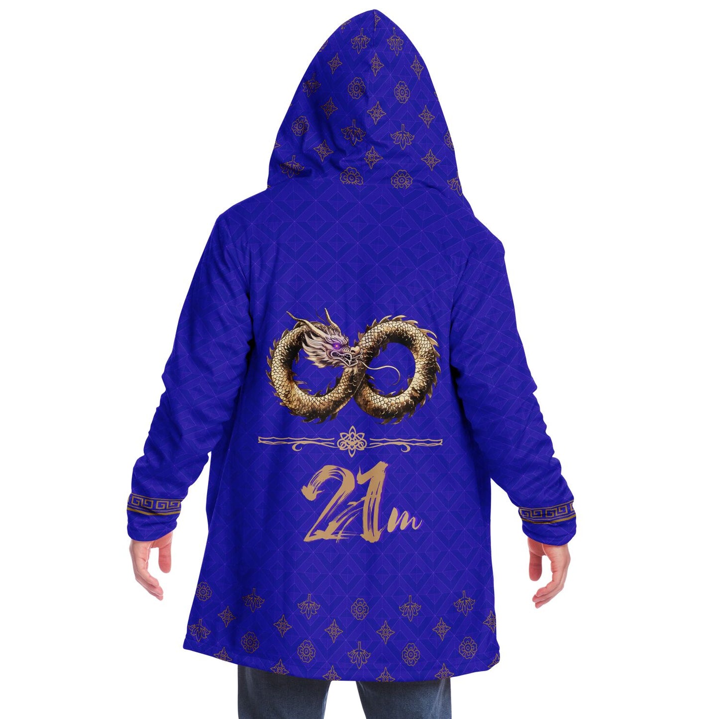 2026 - Purple Infinity Dragon  - Microfleece Cloak